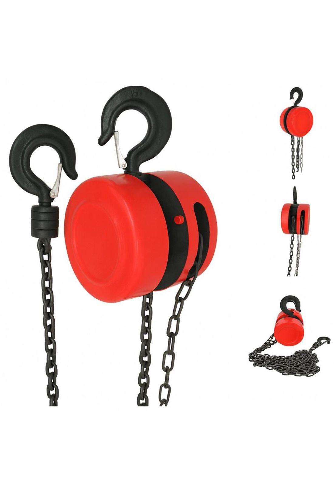 Tecle Manual 1T Profesional con Cadena 3m-4