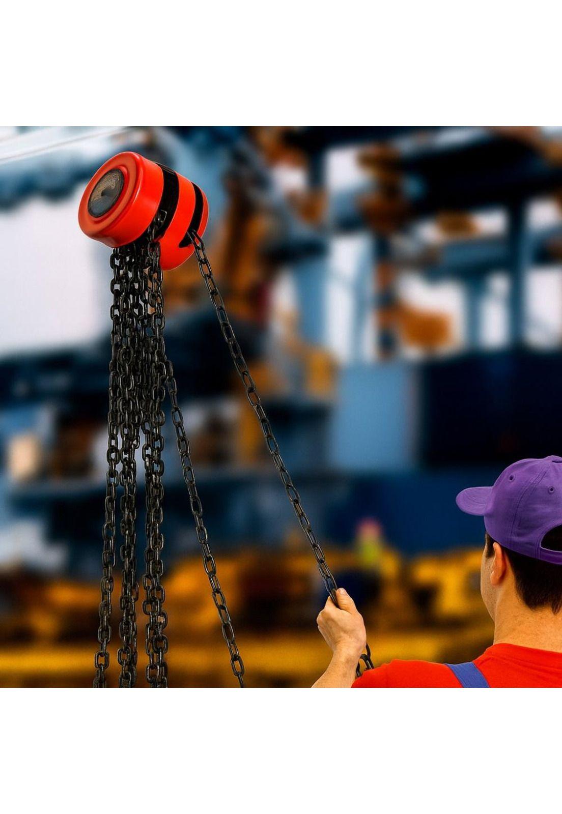 Tecle Manual 1T Profesional con Cadena 3m-5