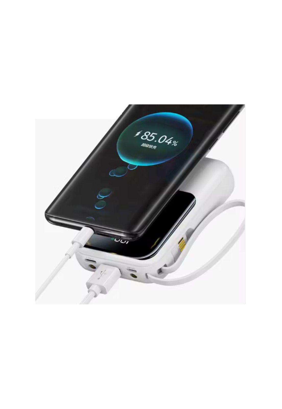 BATERIA PORTATIL MINI POWER BANK 10,000MAH  + CABLES + LINTERNA-2