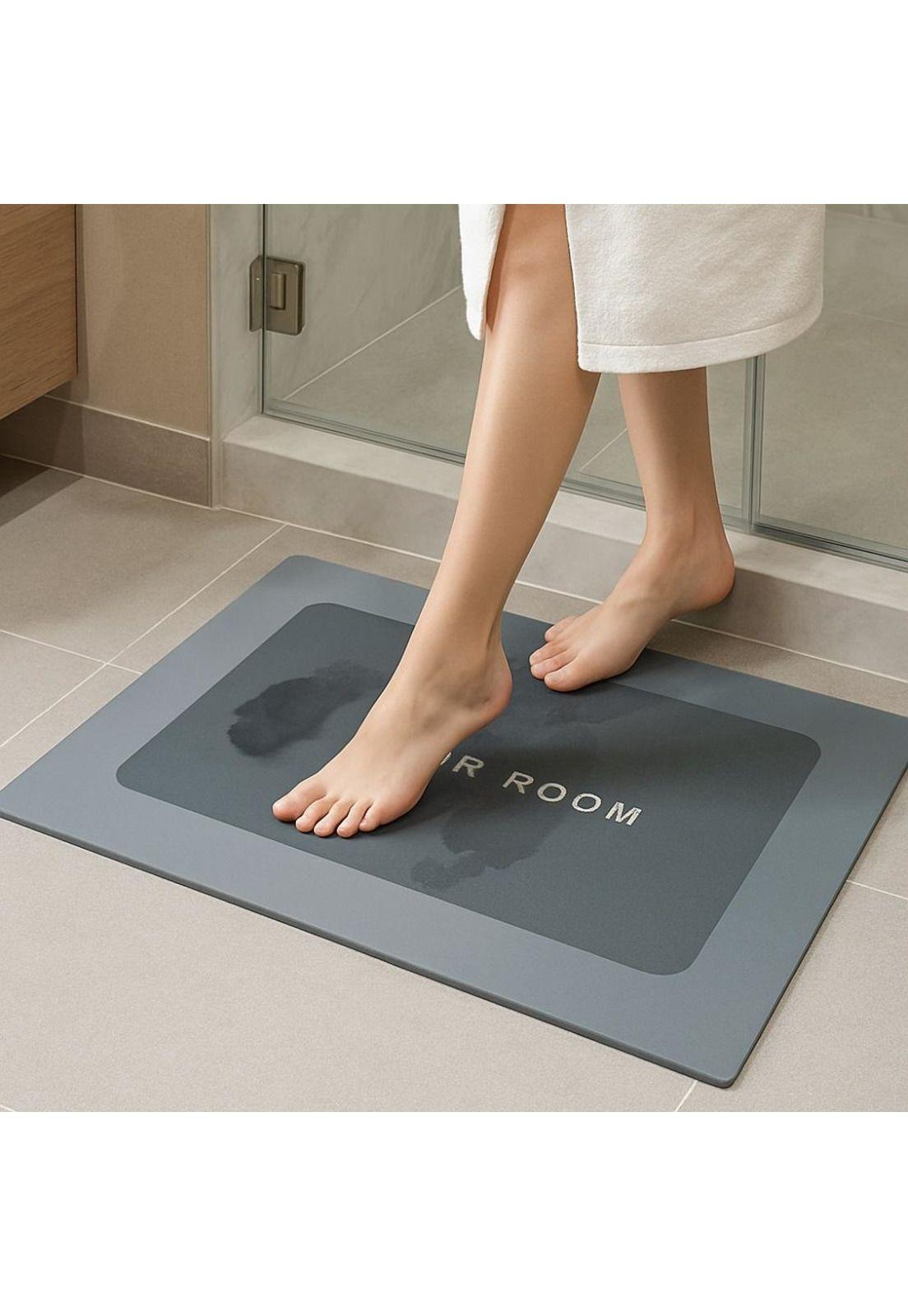 Alfombra Tapete Absorbente Antideslizante para Baño-4