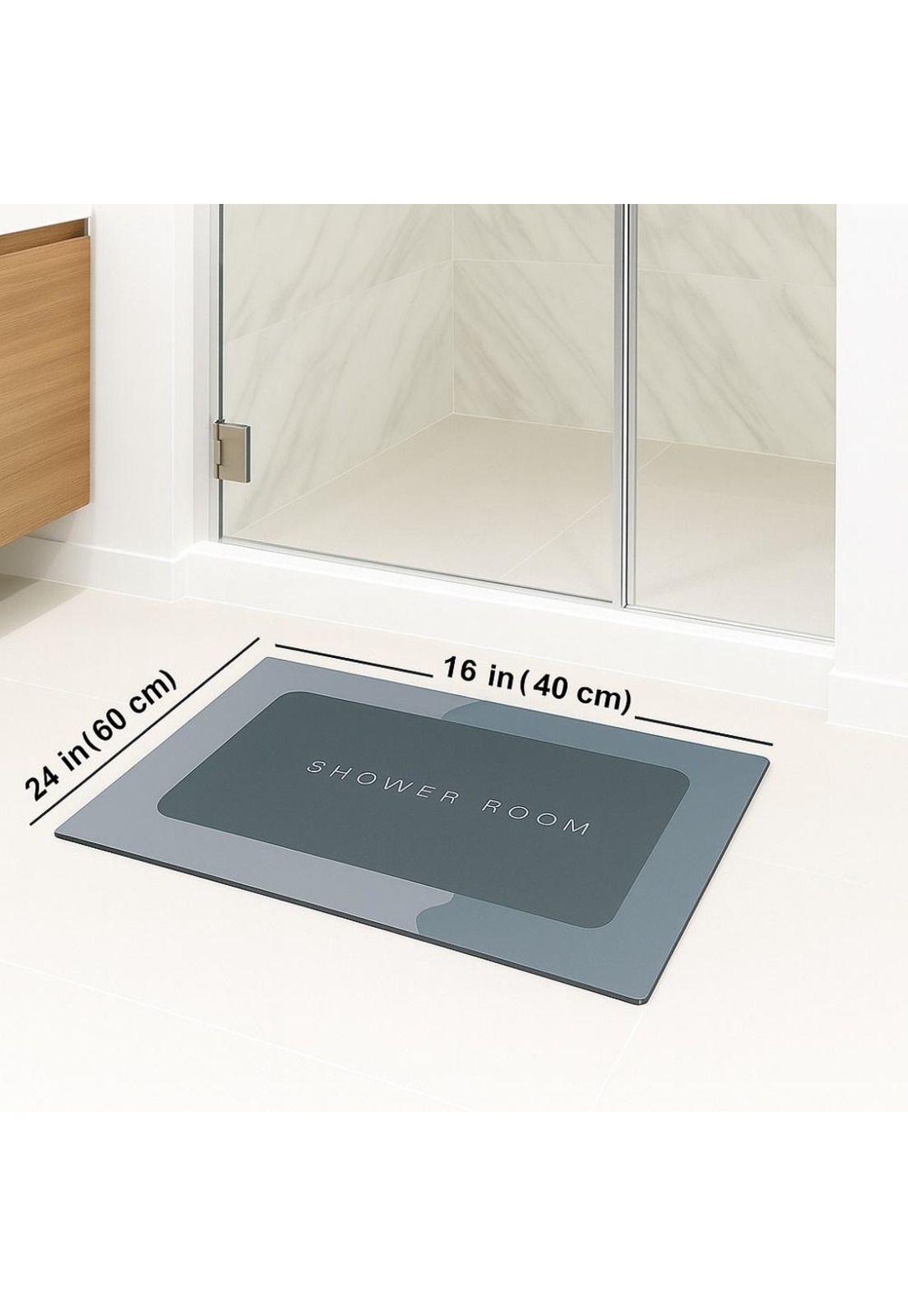 Alfombra Tapete Absorbente Antideslizante para Baño-6