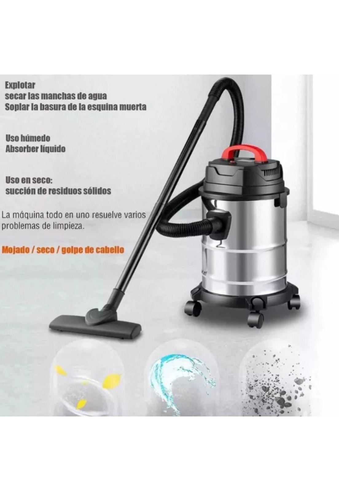 Aspiradora Industrial  Profesional 18L 1500W Acero Inoxidabl-2