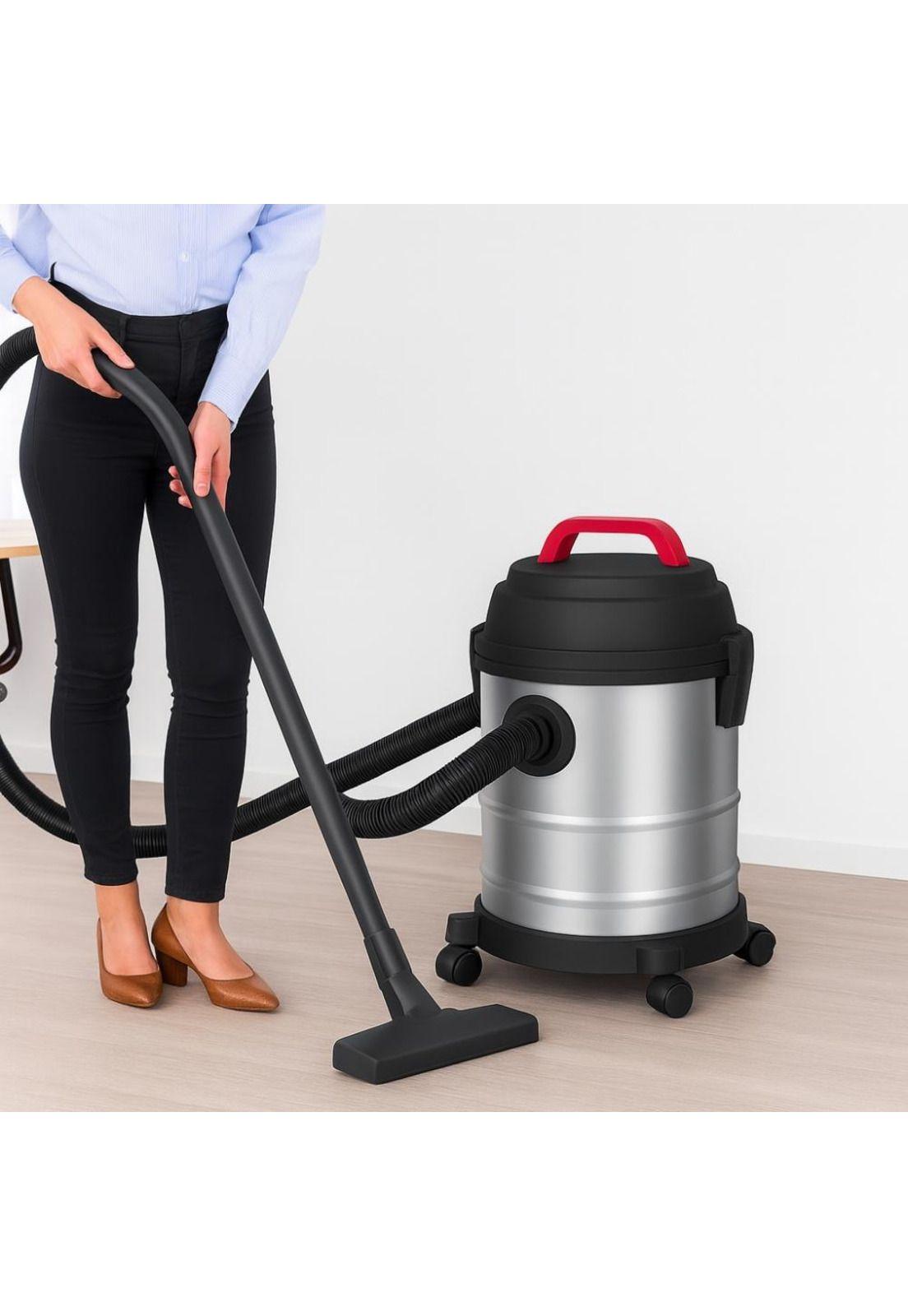 Aspiradora Industrial  Profesional 18L 1500W Acero Inoxidabl-8