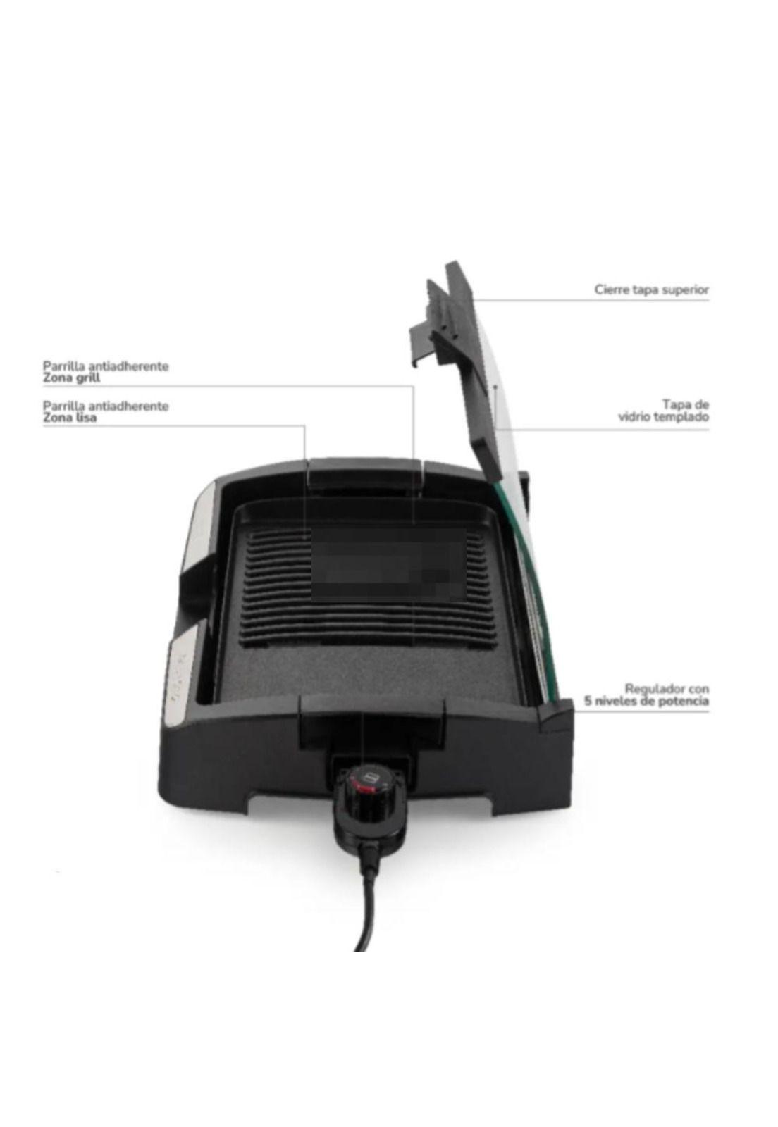 Parrilla Eléctrica Thomas TH-224 Grill y Plancha Cocina-7