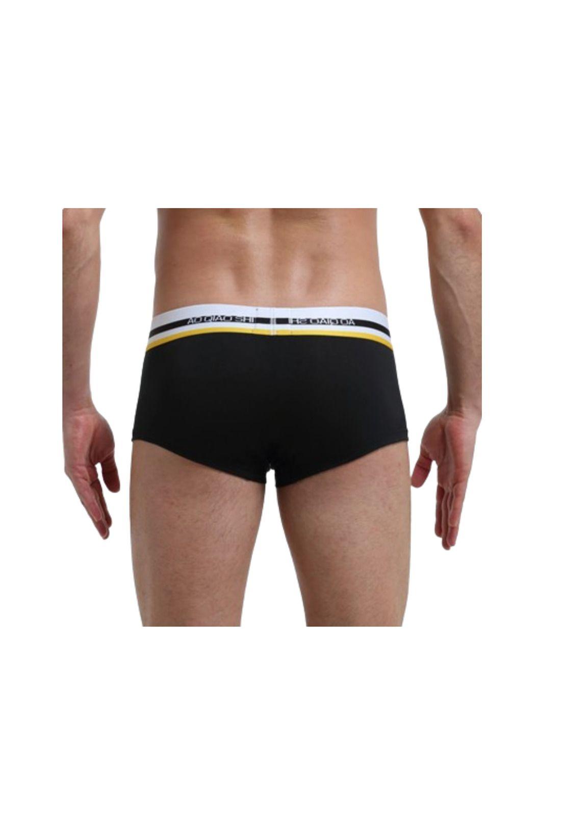 Ropa Interior Hombre Boxer Lazo Delantero Decoracion Botones-2