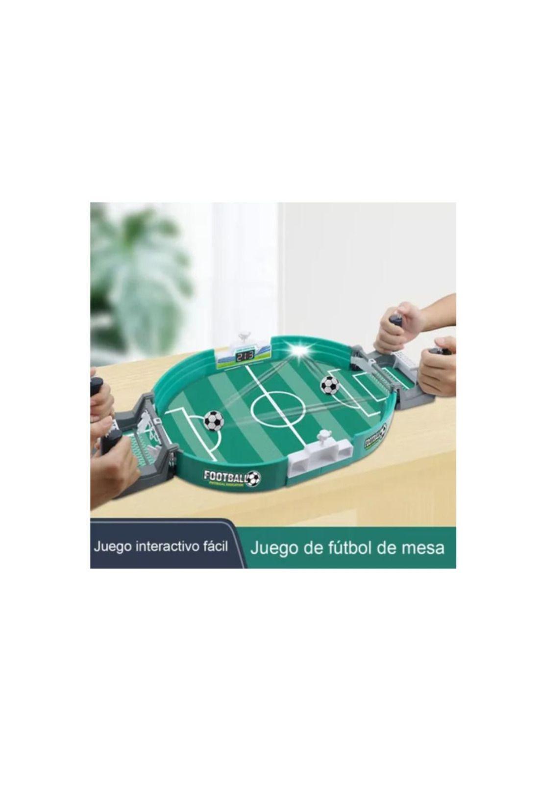 Juego Cancha De Futbol Mesa Portátil Niños Diversión Plástic-9
