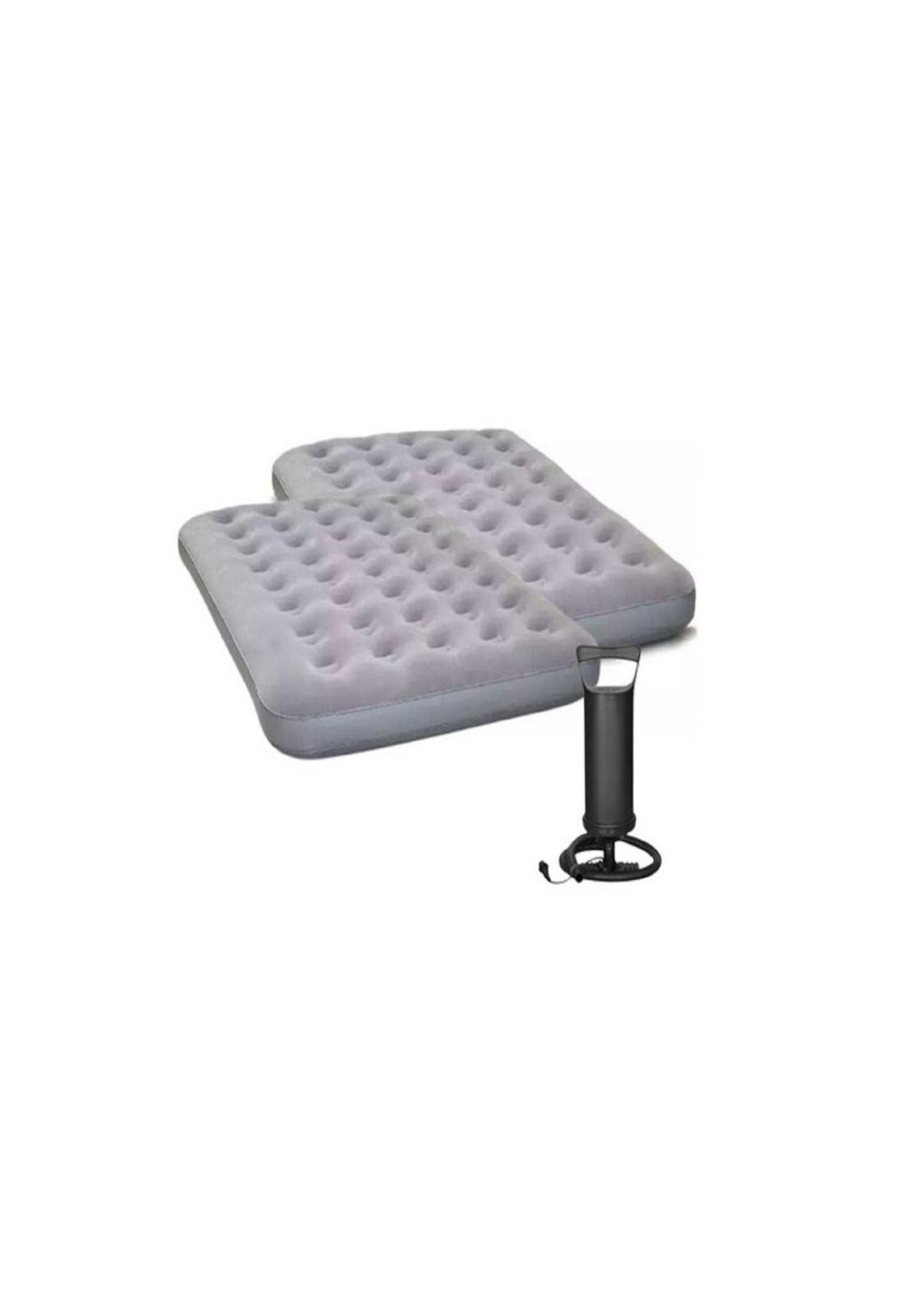 Colchón Inflable Queen Coleman® c/Bomba de Aire de Pie-3