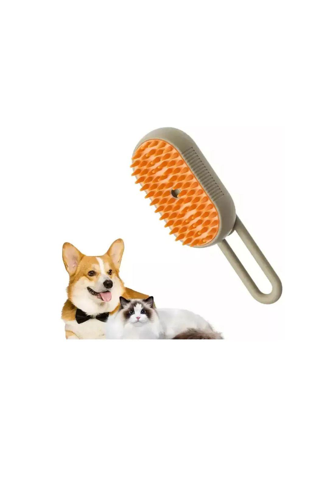 Cepillo Vaporizador Masajeador Quita Pelo Perros Y Gatos-2