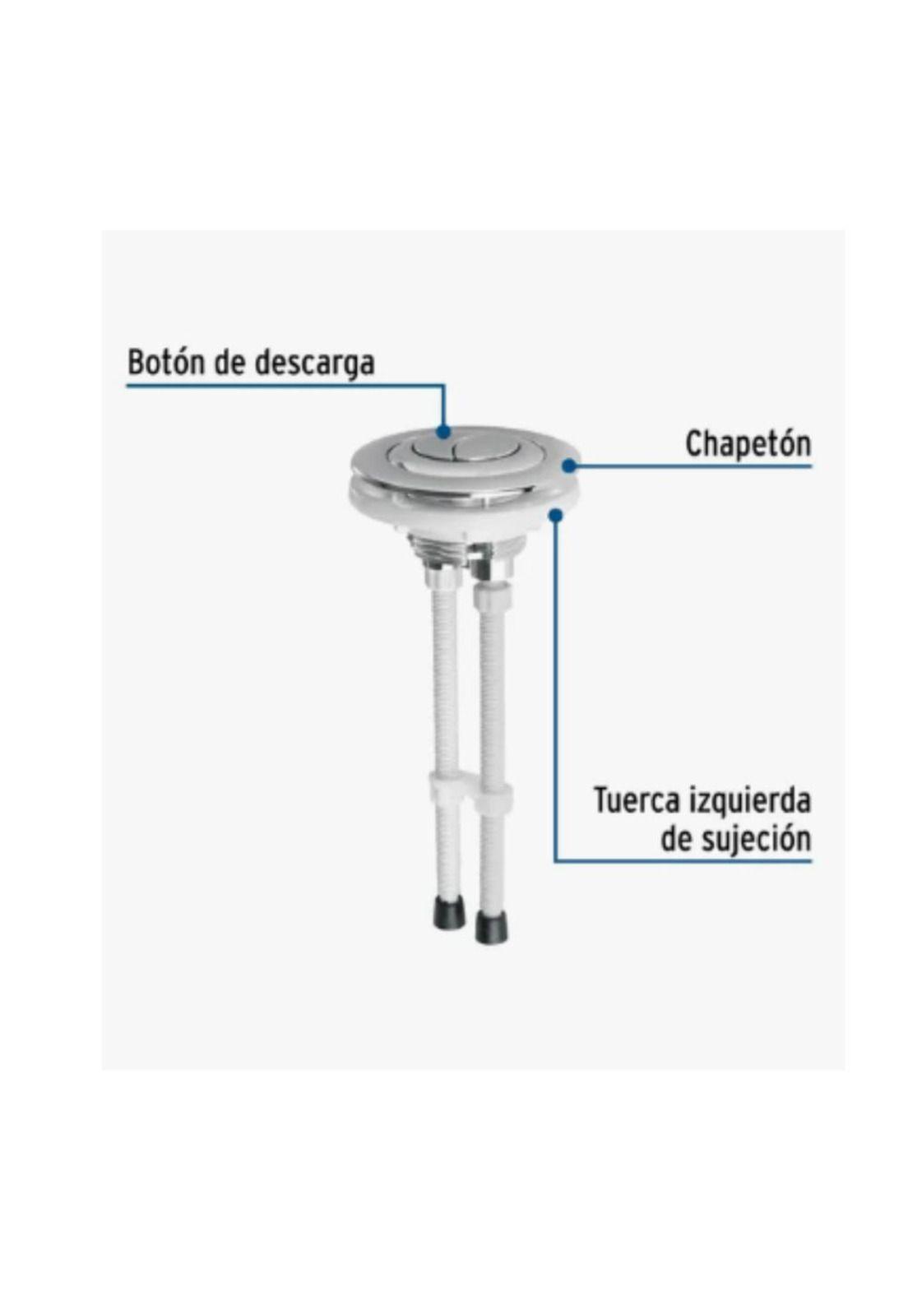 Boton Superior De Estanque Wc Redondo Universal Fanaloza-2
