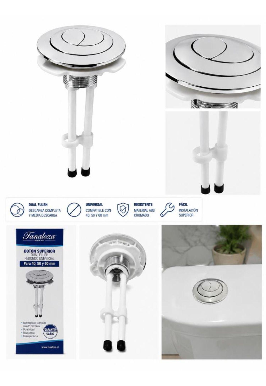 Boton Superior De Estanque Wc Redondo Universal Fanaloza-2