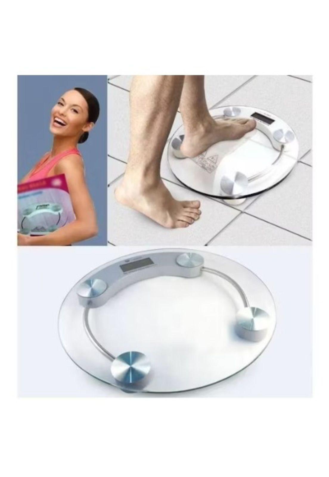 Balanza Pesa Baño Digital 180k Vidrio Templado -1
