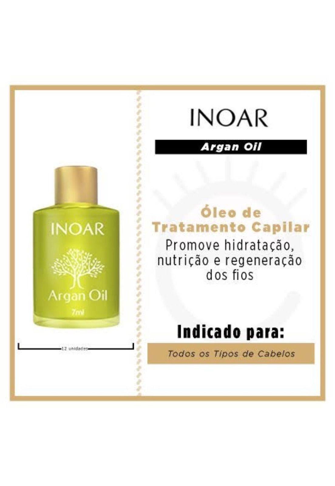 Aceite De Argan System Inoar 7ml Oro Marroqui Anti Frizz-1