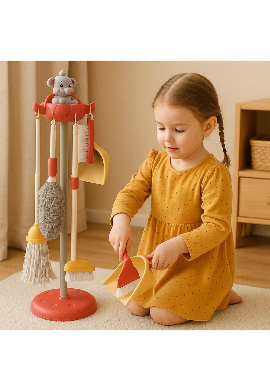 Set De Aseo Infantil Juego De Limpieza Didáctico Niños-4