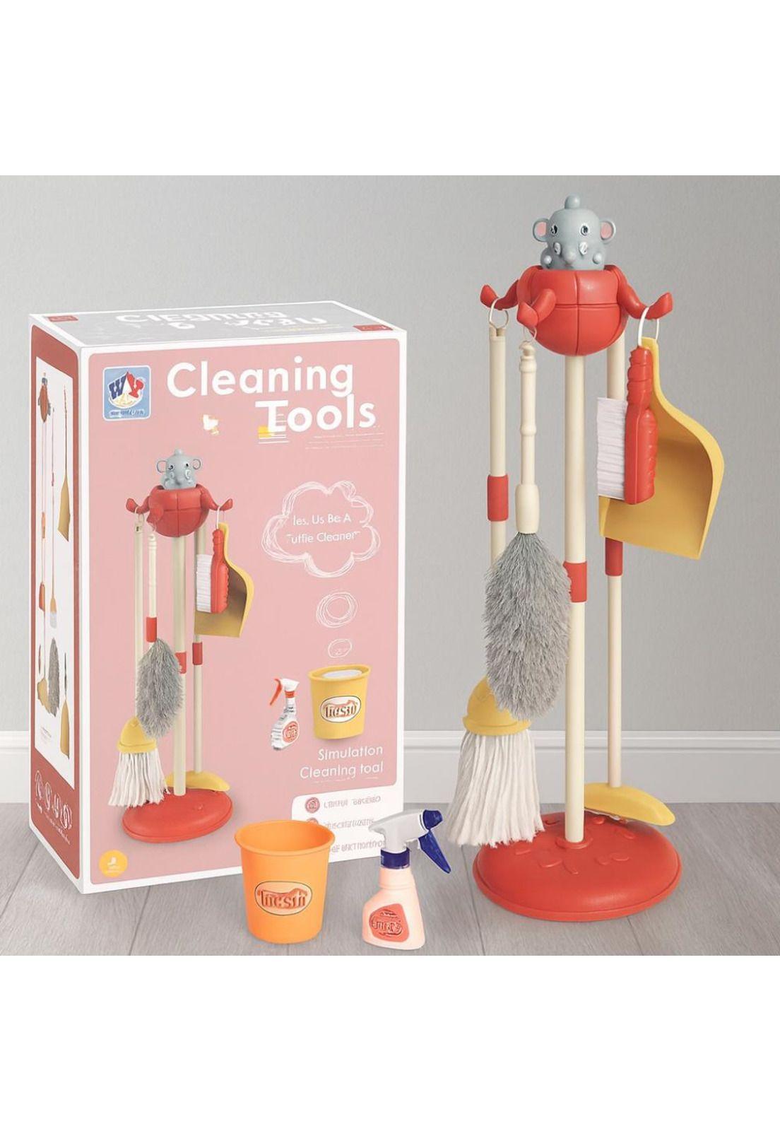 Set De Aseo Infantil Juego De Limpieza Didáctico Niños-5