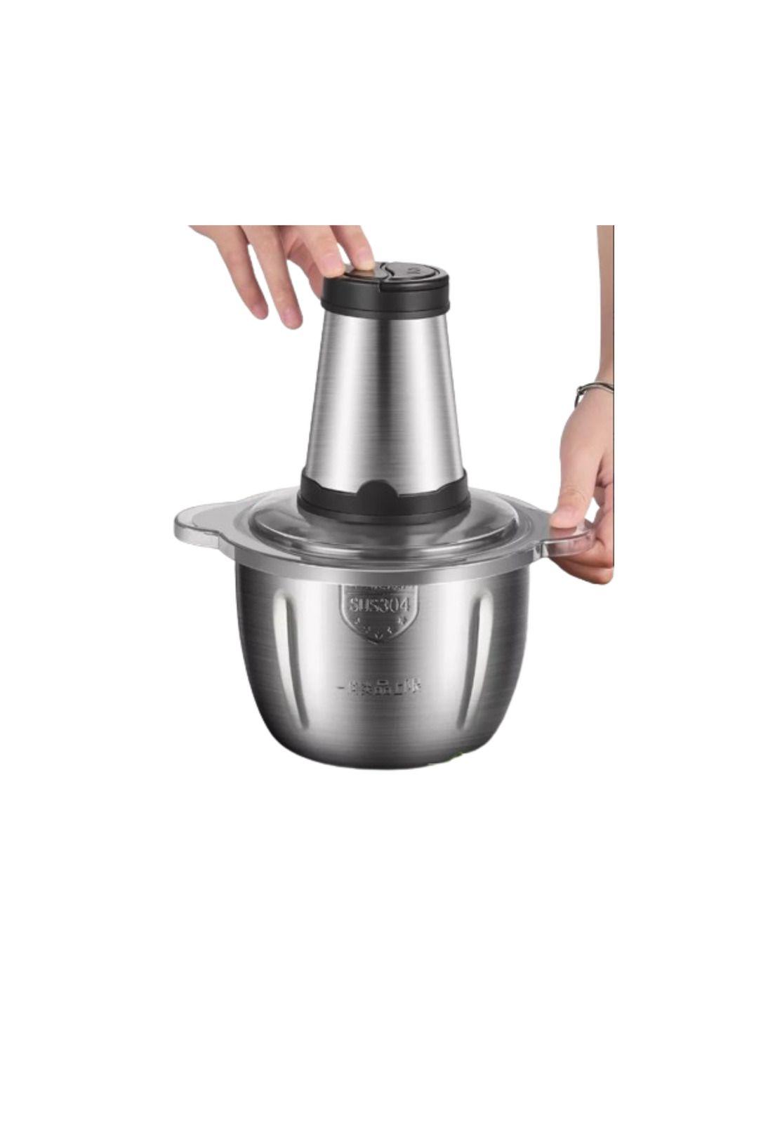Picador Moledor 2 Litros Eléctrico De Carnes Y Verduras-5