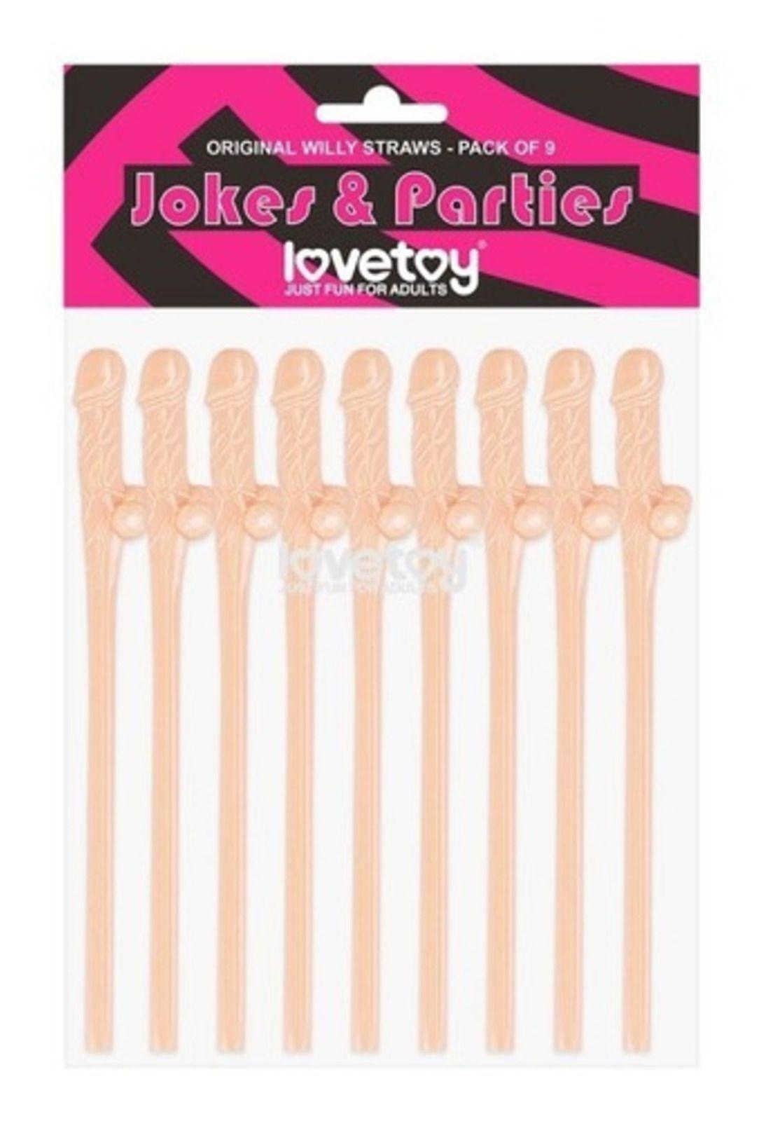 Bombillas , Pitillos , Sorbetes Forma De Pene Set 10 Pzas-2