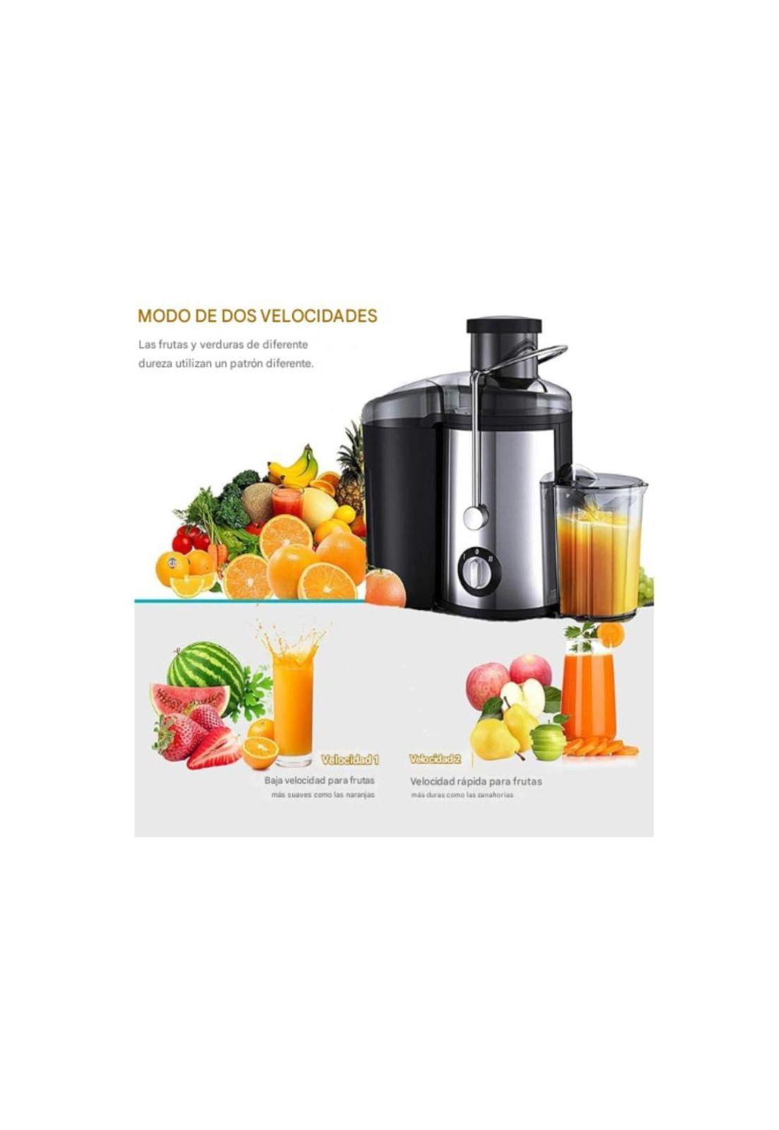 Extractor Exprimidor Eléctrico de Jugo y Verduras Sacajugos-5