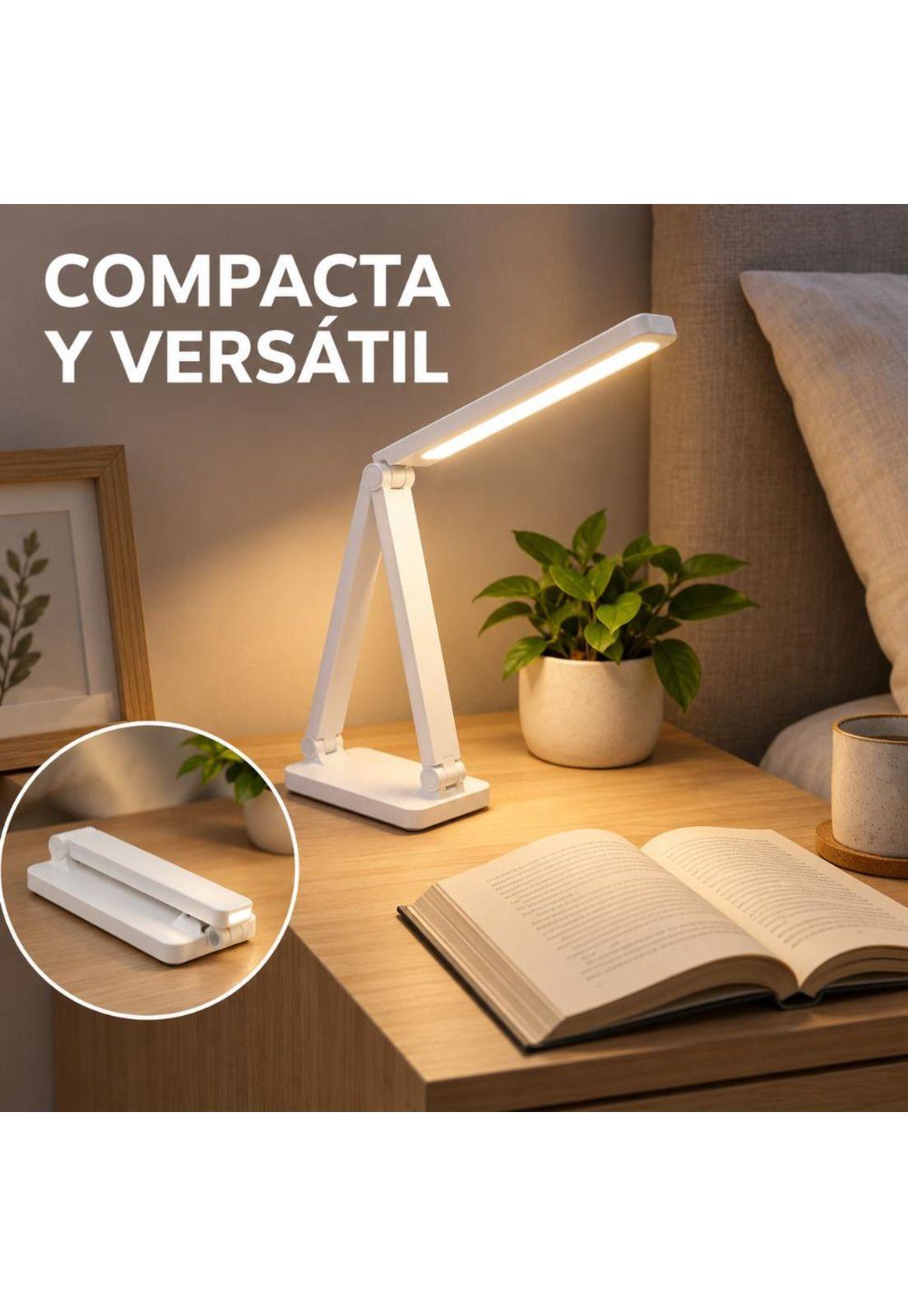 Lámpara LED de Escritorio Plegable Recargable USB-6