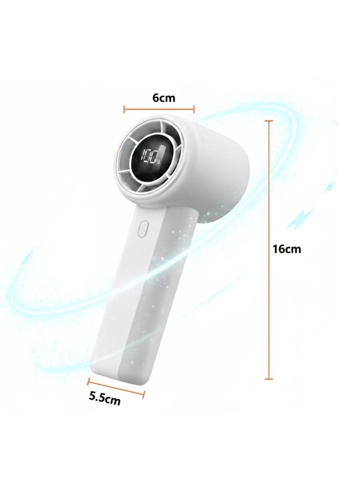 Mini Ventilador Portátil con indicador de batería-3