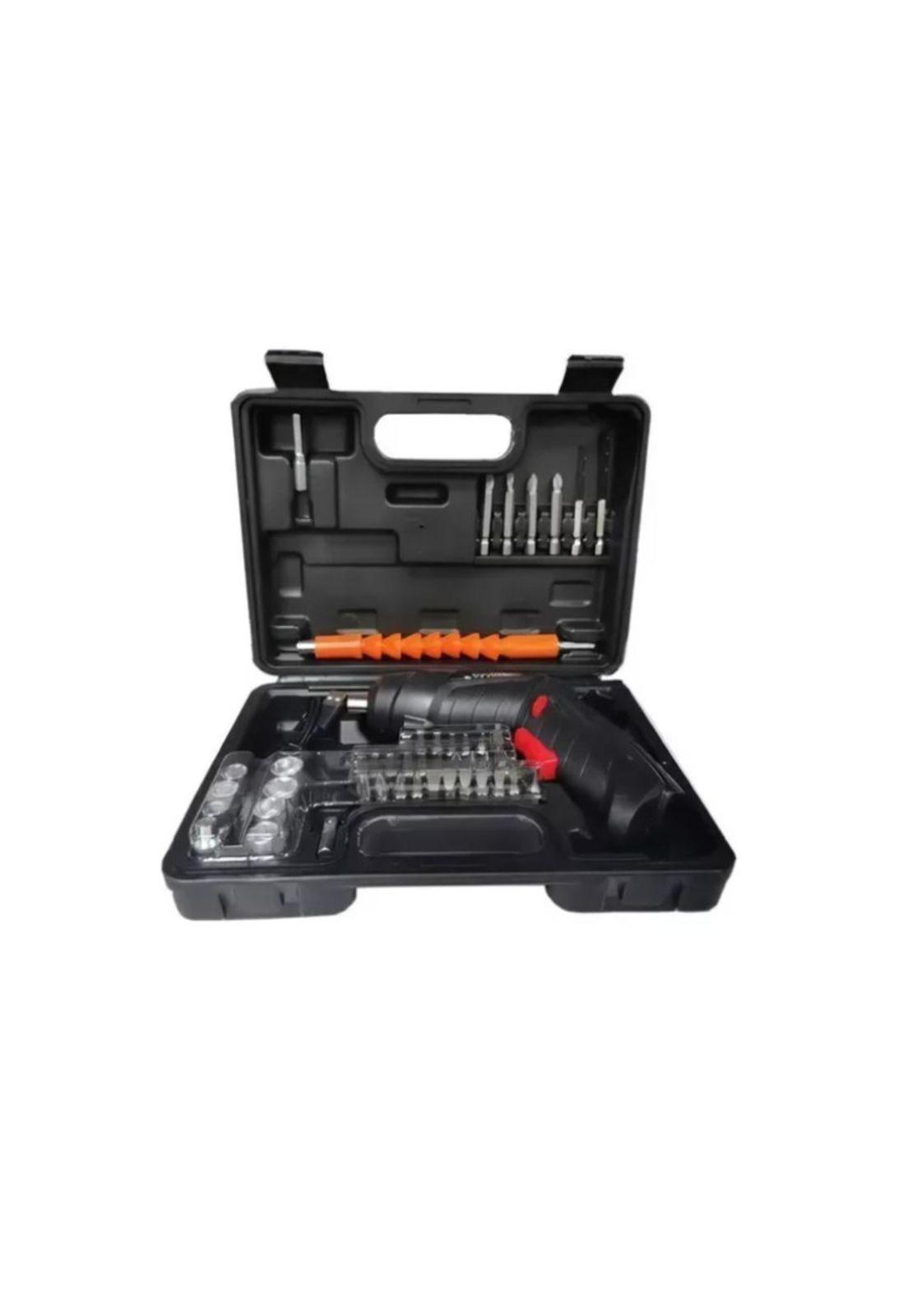 Taladro Destornillador Inalámbrico Recargable + Accesorios-4