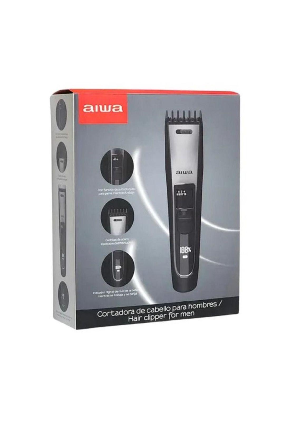 Cortadora de Pelo Aiwa Recargable AW-HCB906 Profesional-5