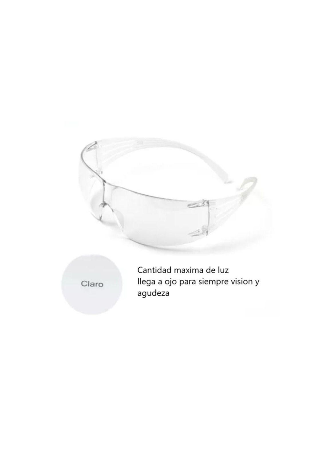 Lente Anteojo De Seguridad 3M SecureFit Claros Antiempañante-5