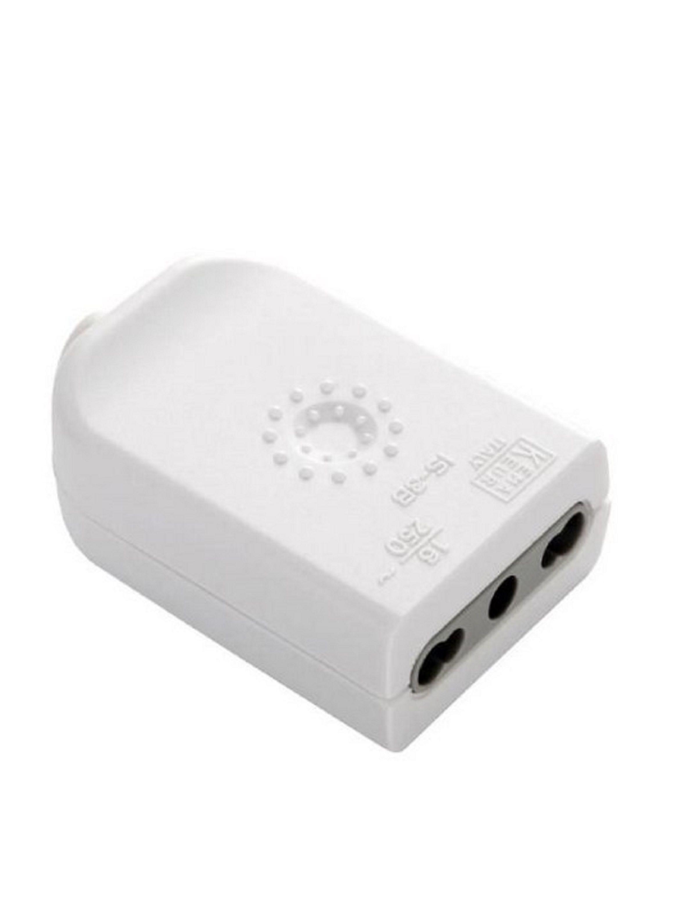 Enchufe Hembra 10a 2p+t 250v Blanco Is-3bs Lexo-1