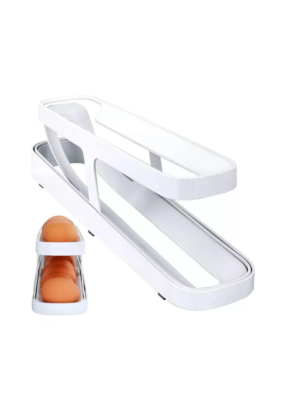Huevera Organizador Dispensador De Huevos Automático-0