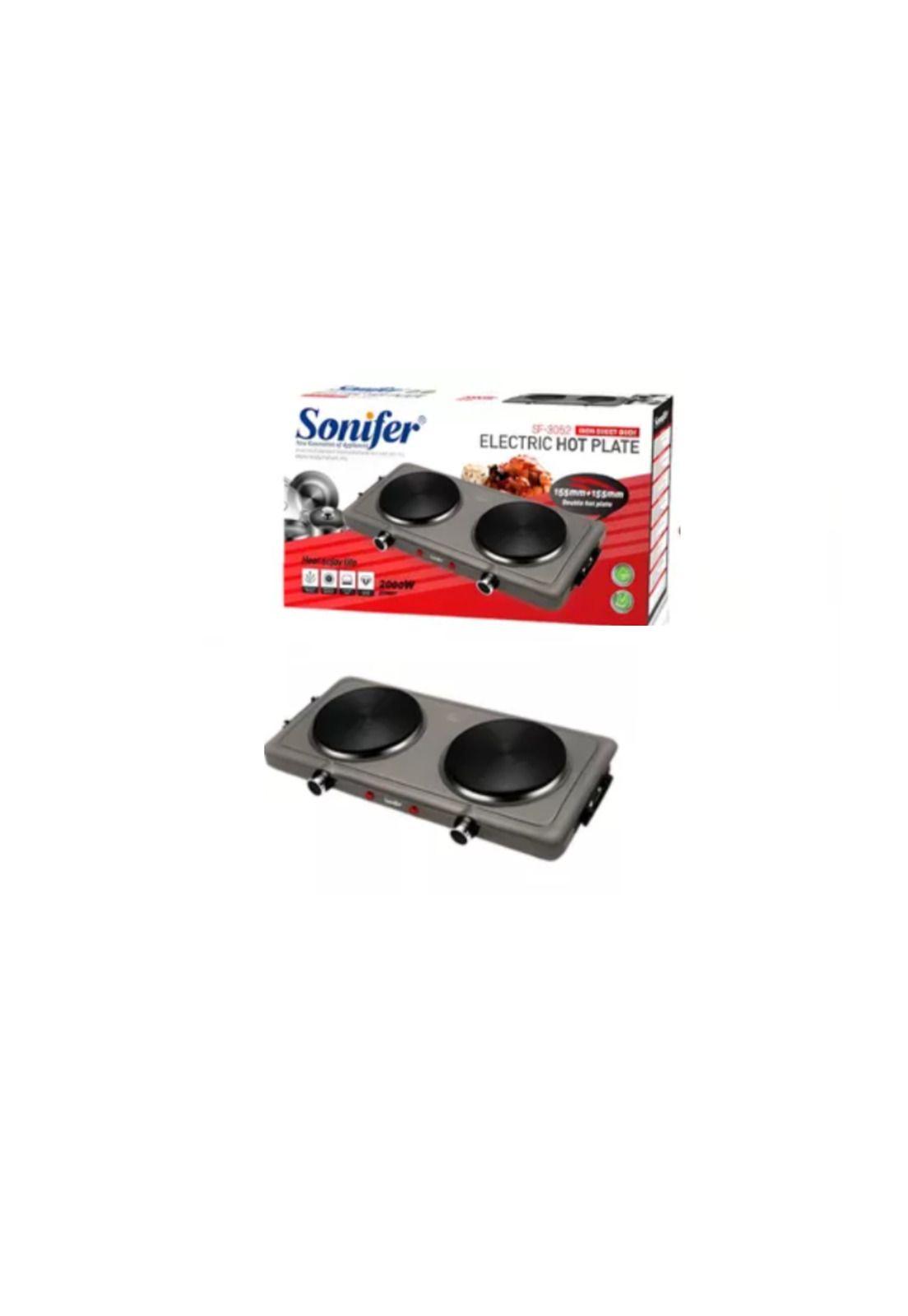 Cocinilla Estufa Eléctrica Doble Automática Ajustable 2000w-1