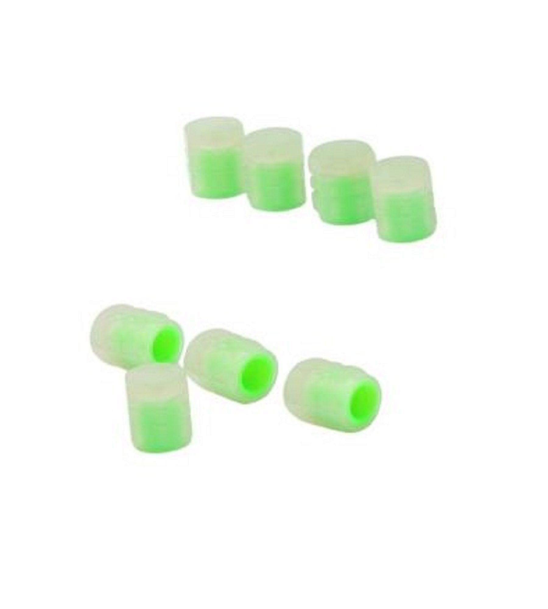 Tapas De Válvulas Automovil Bici Scooter Moto Luminosas 4u-3