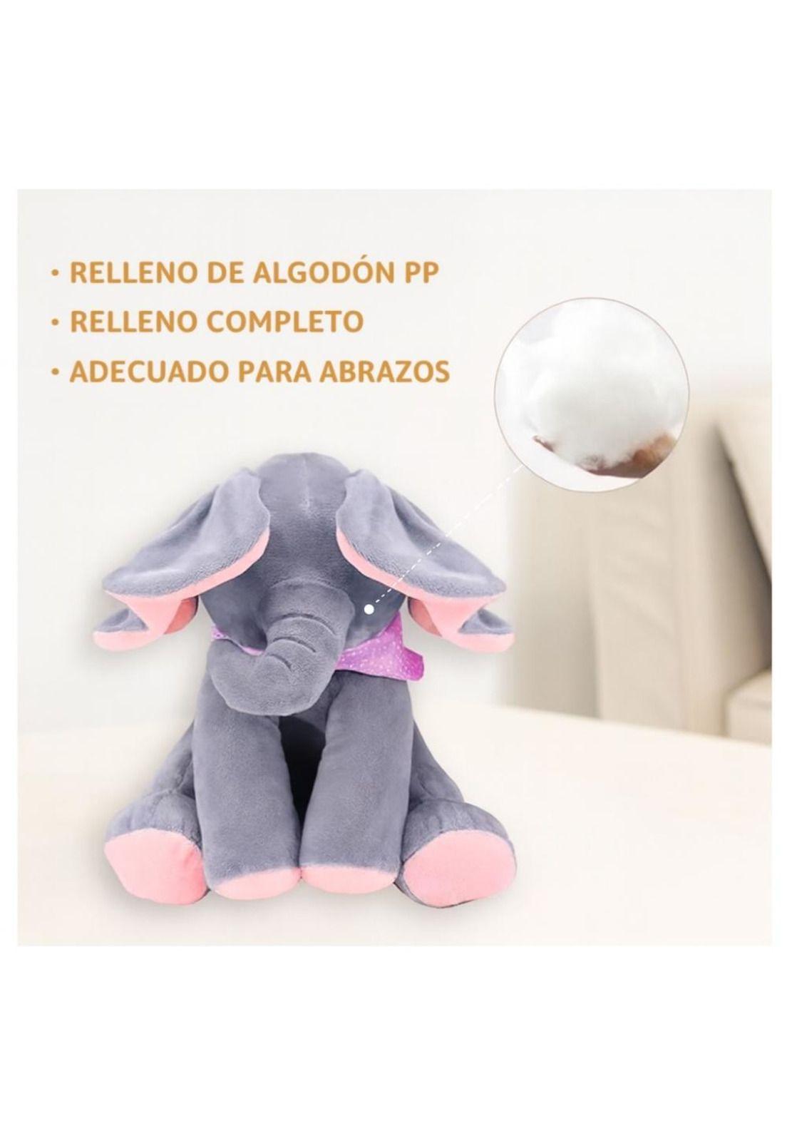 Peluche interactivo Animado musica + juego Elefante bebe-2