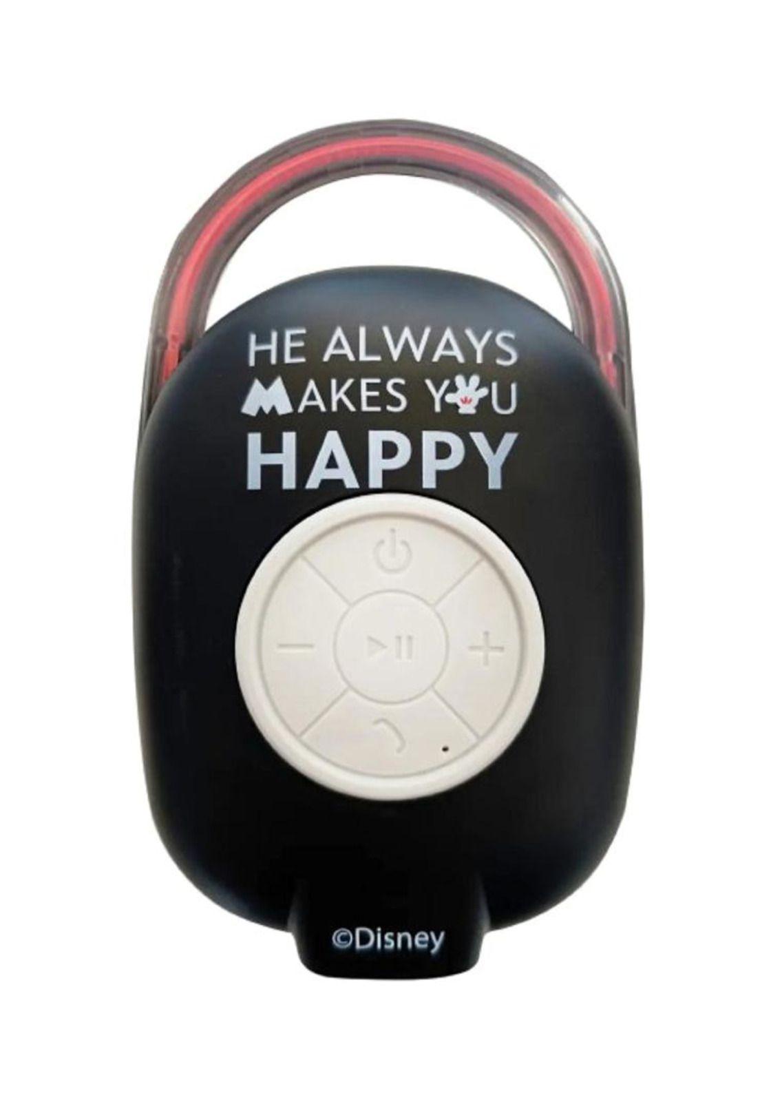 Parlante Bluetooth Mickey Mouse Disney 5W con Luz y Clip-1