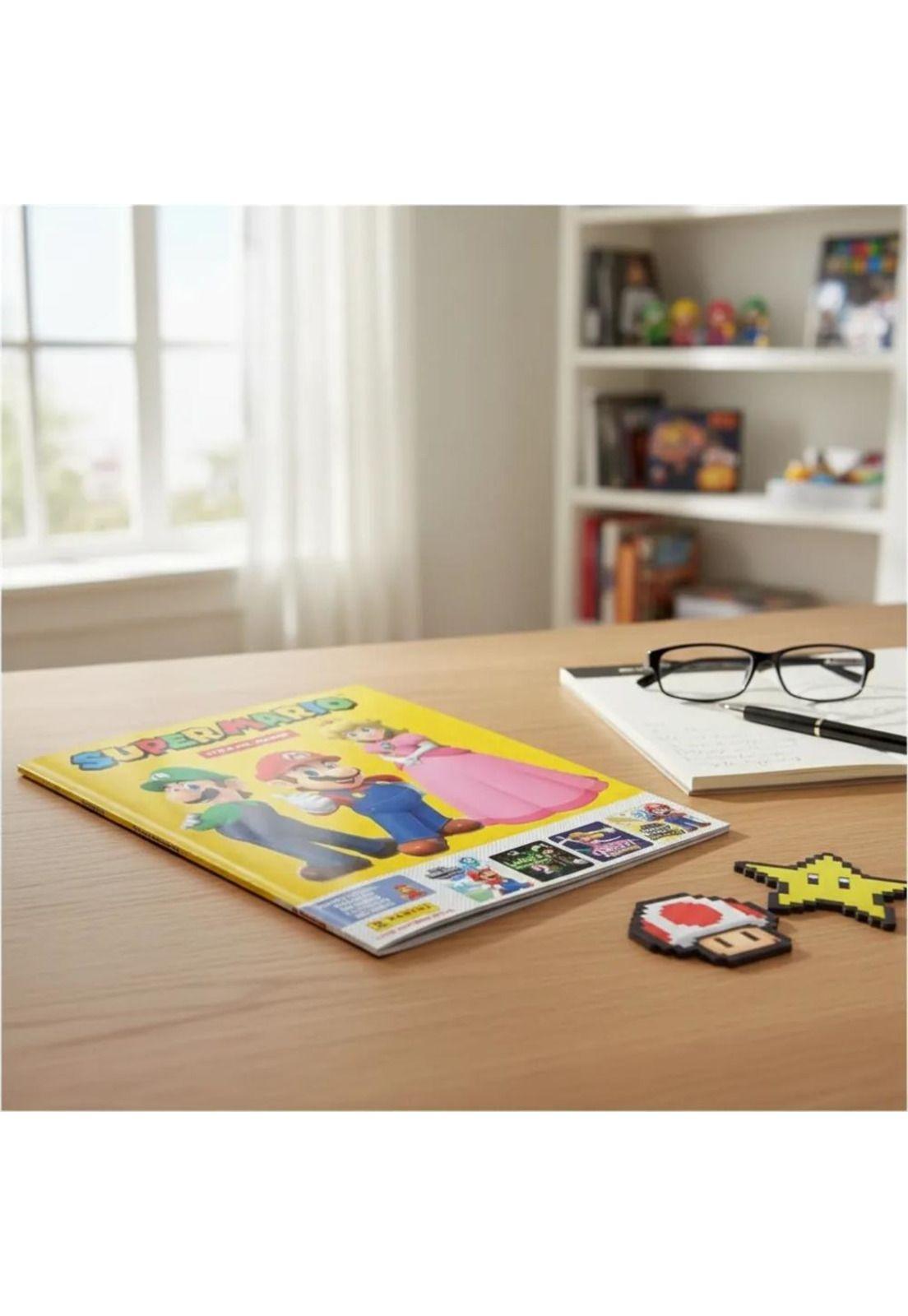 Pack Álbum Super Mario 2 2026 + 5 Sobres-4