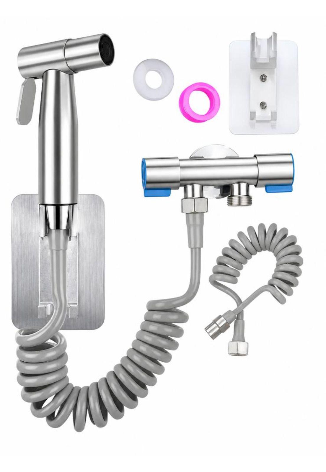 Ducha Bidet Para WC Con Manguera Set Baño Bathland-0