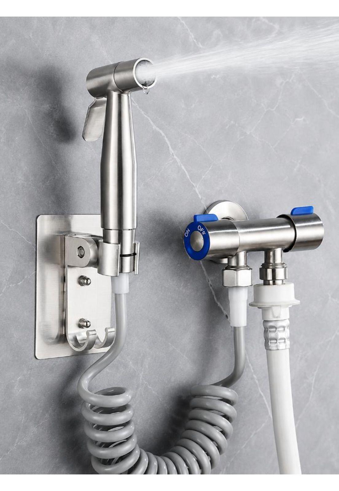 Ducha Bidet Para WC Con Manguera Set Baño Bathland-1
