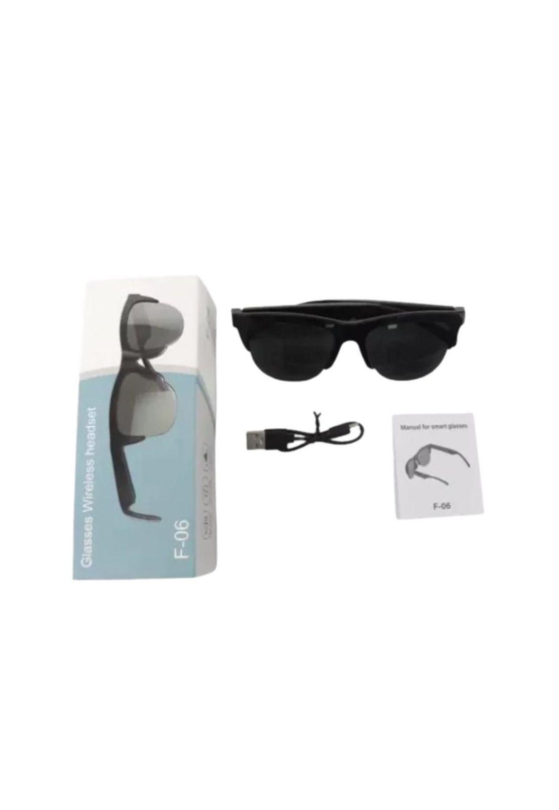 Gafas Lentes Inalámbricas Inteligentes De Sol F06 Bluetooth-6