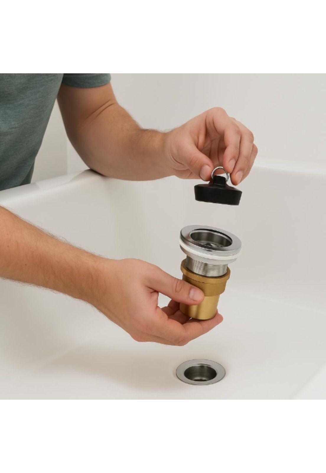 Desague Metalico Tina 1 1/2 Fanaloza-3