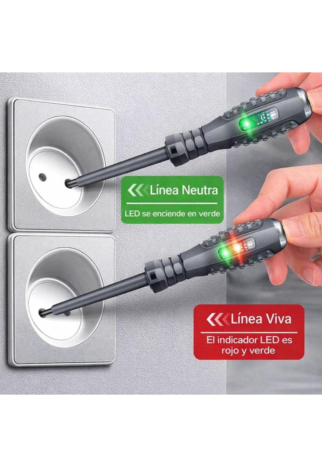 Probador de corriente tester panta Magnetica x2-4