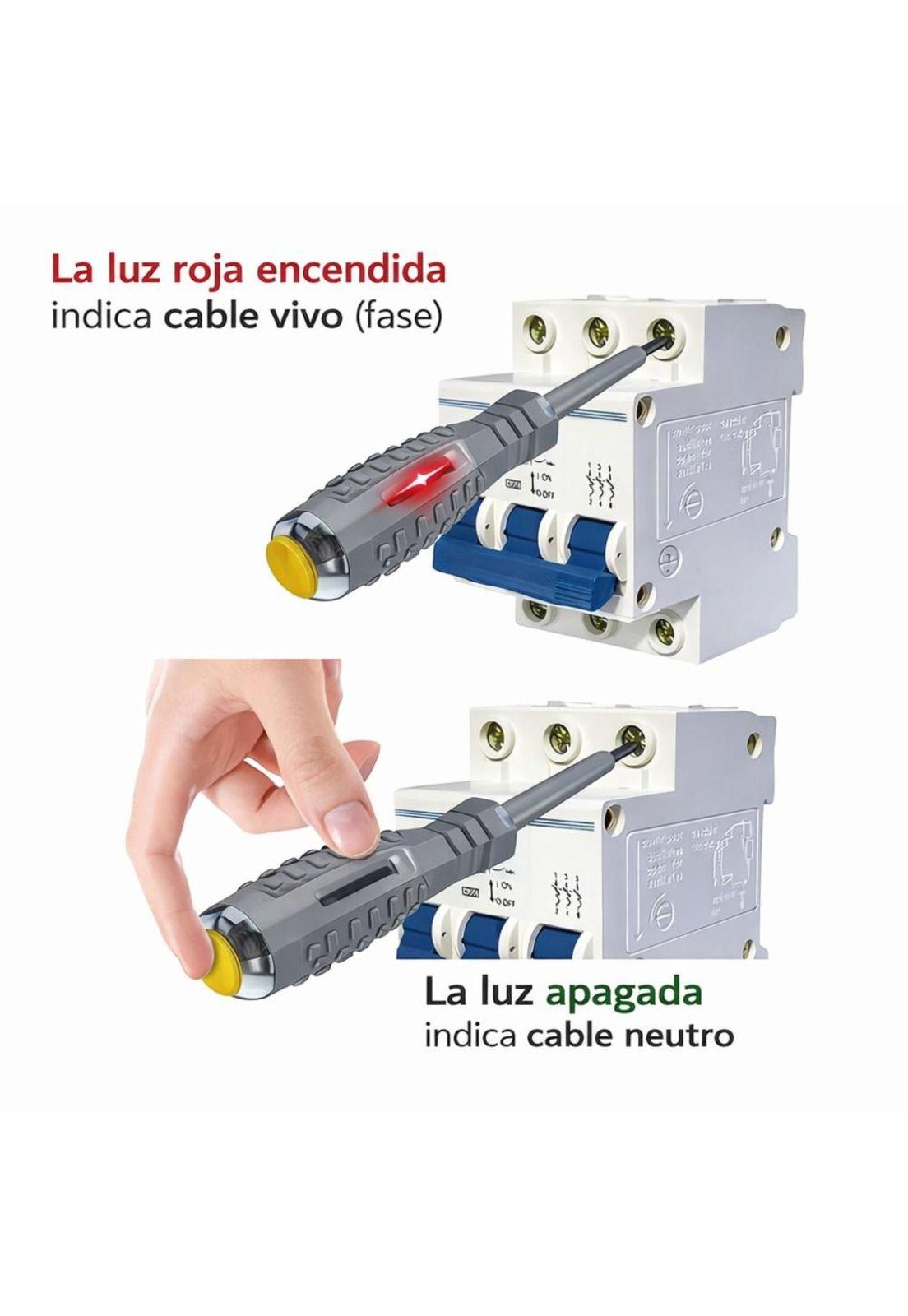 Probador de corriente tester panta Magnetica x2-5