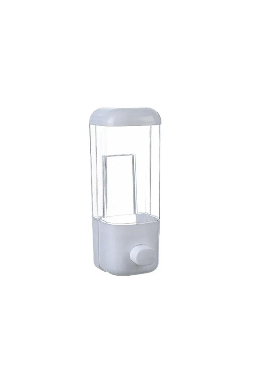 Dispensador De Pared para Jabón Liquido 500ml Manual Baño-0