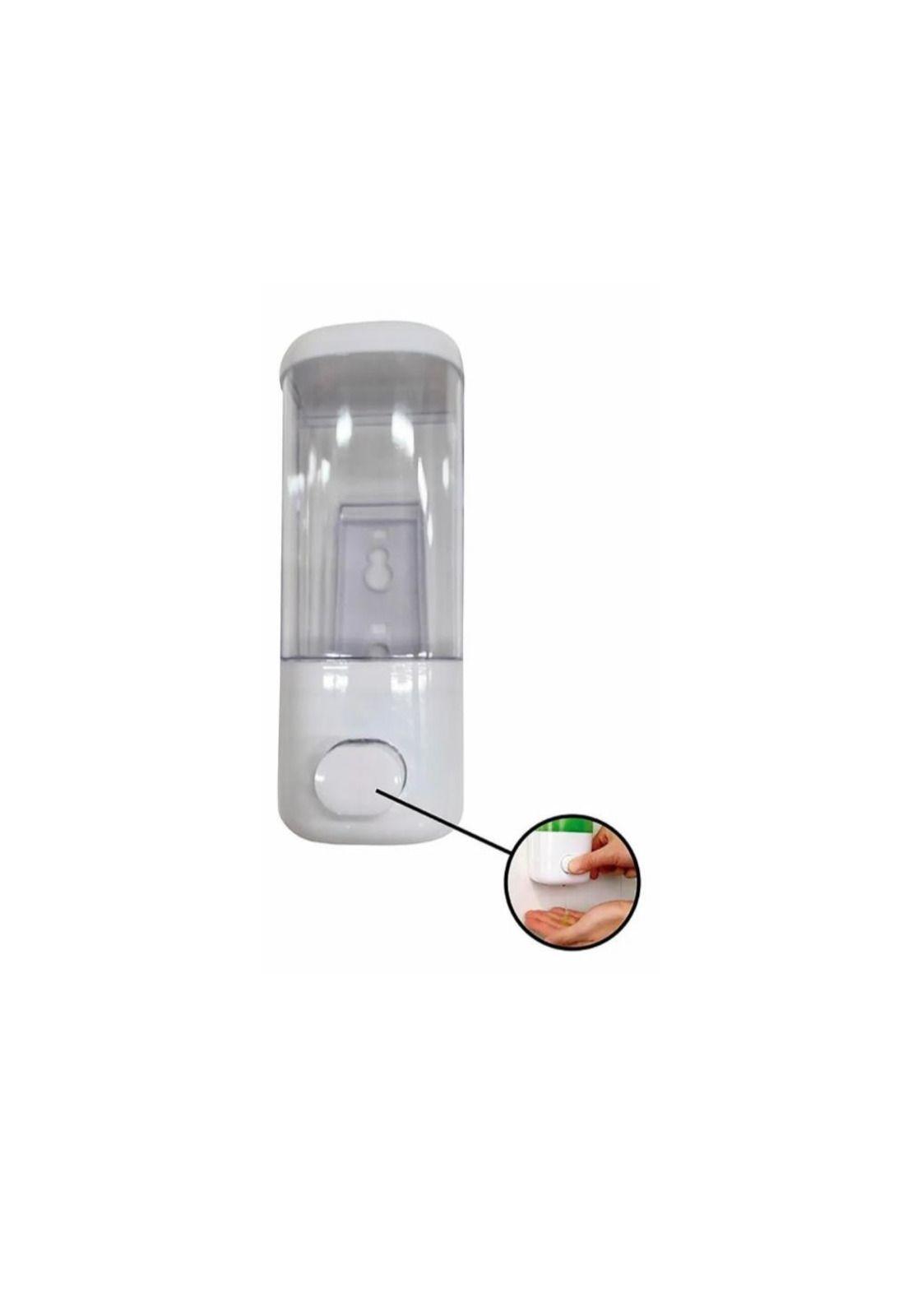 Dispensador De Pared para Jabón Liquido 500ml Manual Baño-4