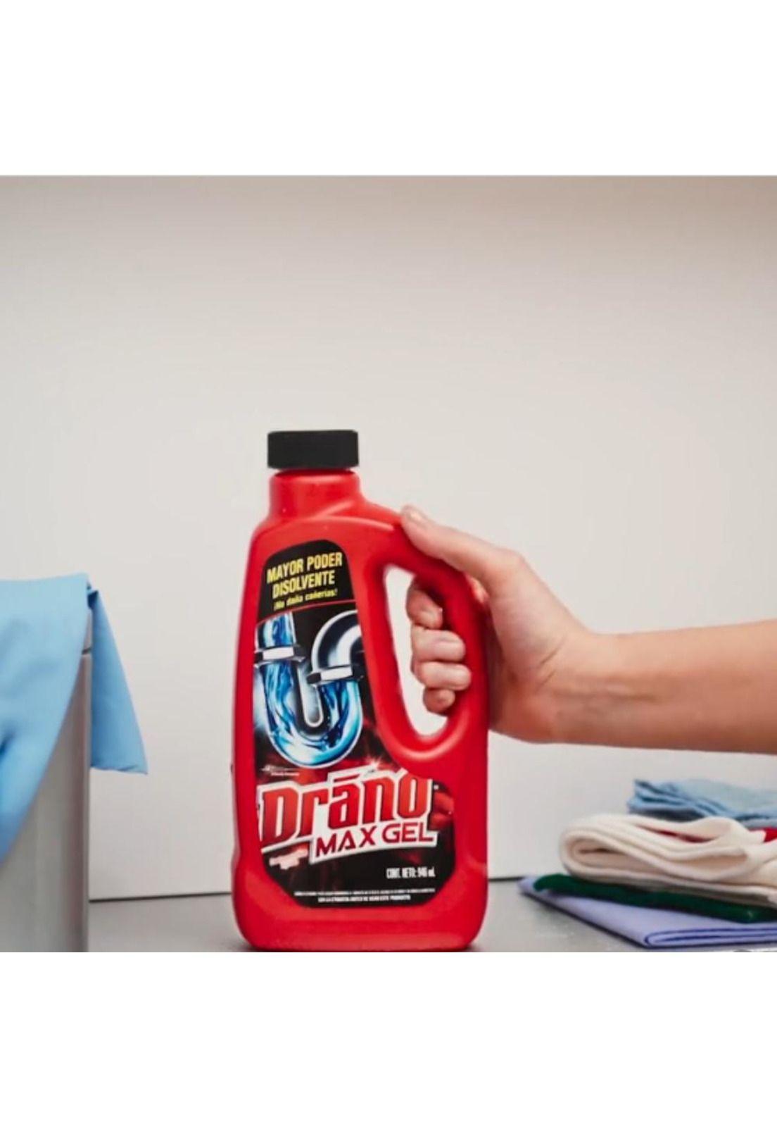 Drano Max Gel Destapa Cañerías 946ml Pro Max  Potente-2