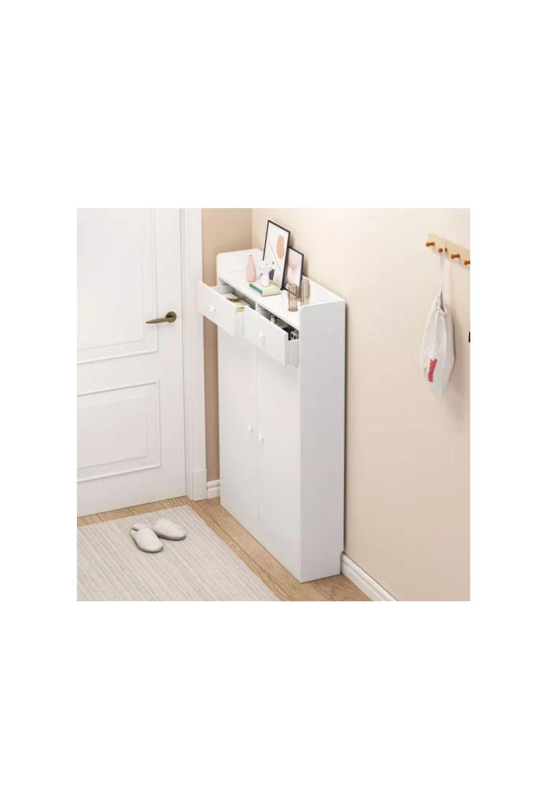 Zapatera de Pie Organizador con 2 Cajones de Almacenamiento-1
