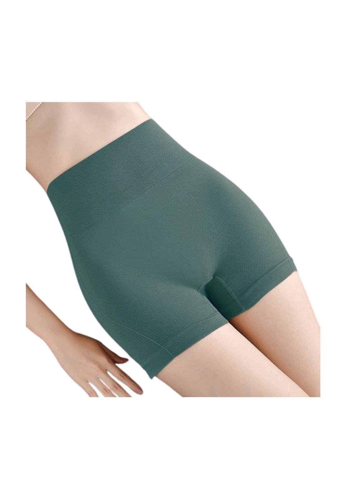 Short De Mujer Deportivo Sexy Cintura Alta, Sin Costura Yoga-1