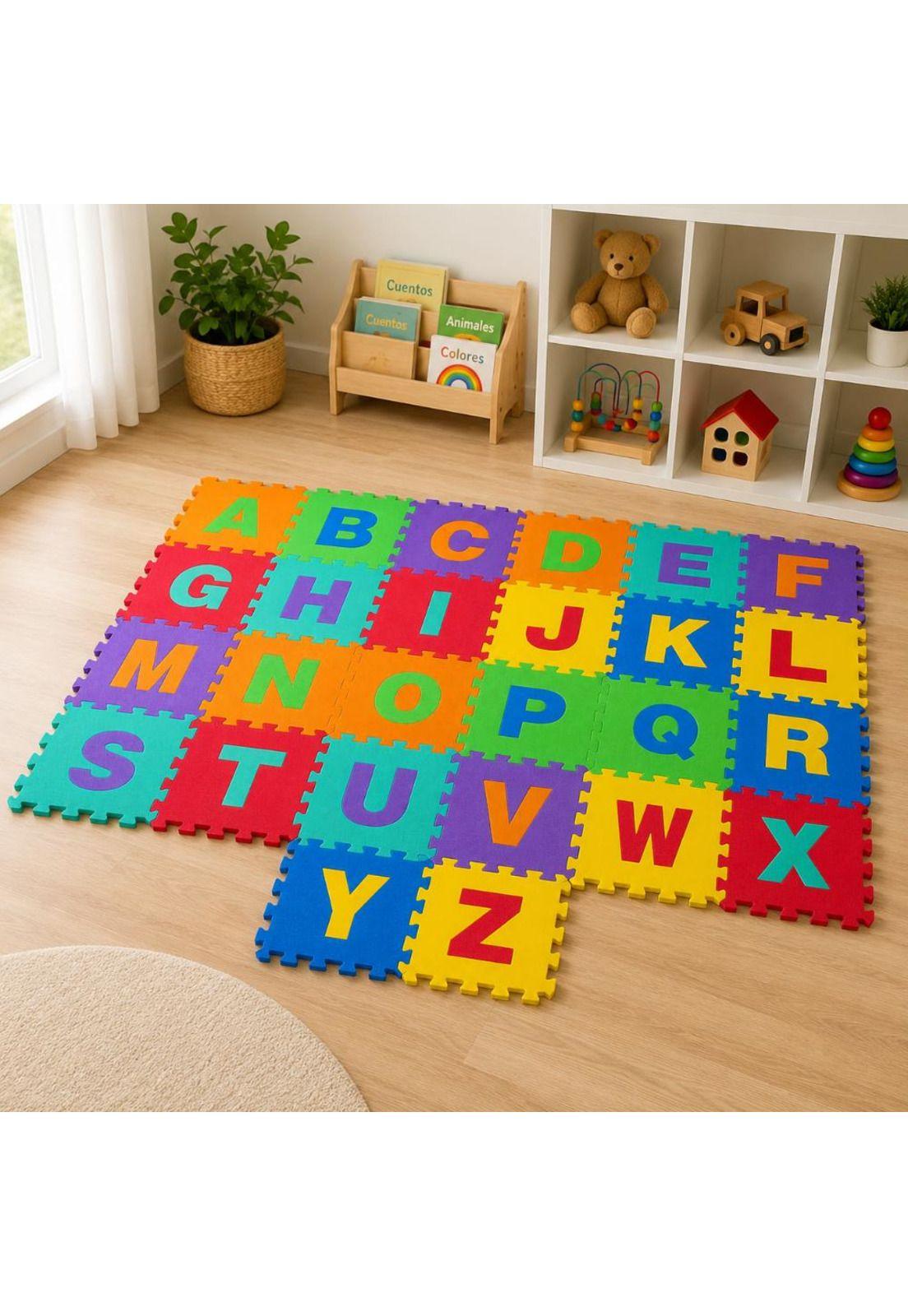 ALFOMBRA ANTIGOLPES EVA GOMA ABECEDARIO 26PZS INFANTIL-4