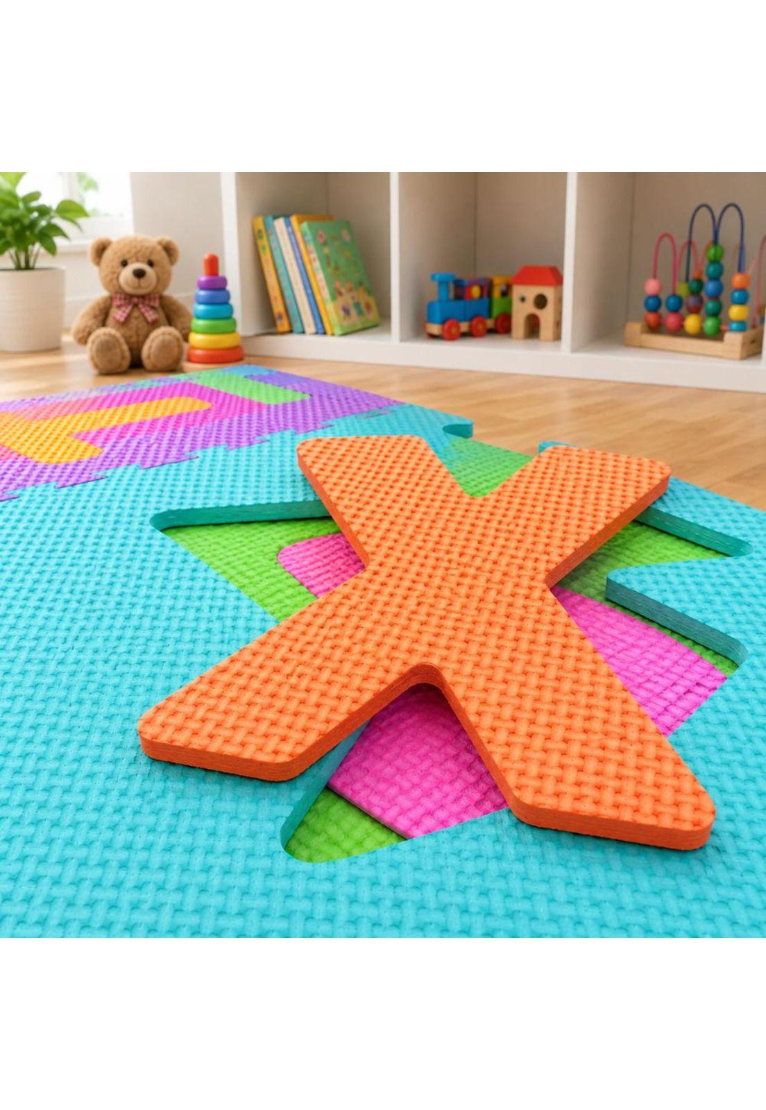 ALFOMBRA ANTIGOLPES EVA GOMA ABECEDARIO 26PZS INFANTIL-7