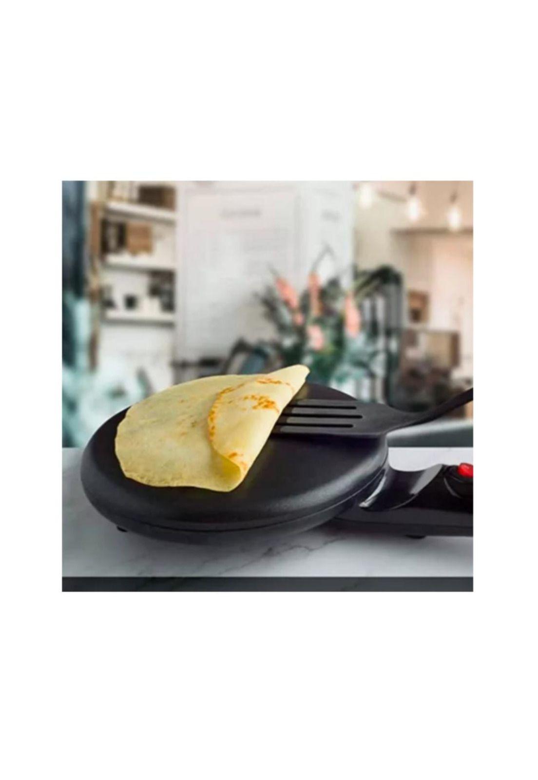 Panquequera Crepe Maquina Eléctrica+ Plato Batidor 20cm-5