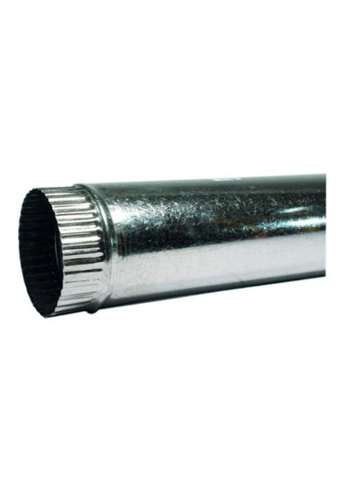 Kit Ducto Tubo Galvanizado 5 + Gorro + Anillo Fegalv-4