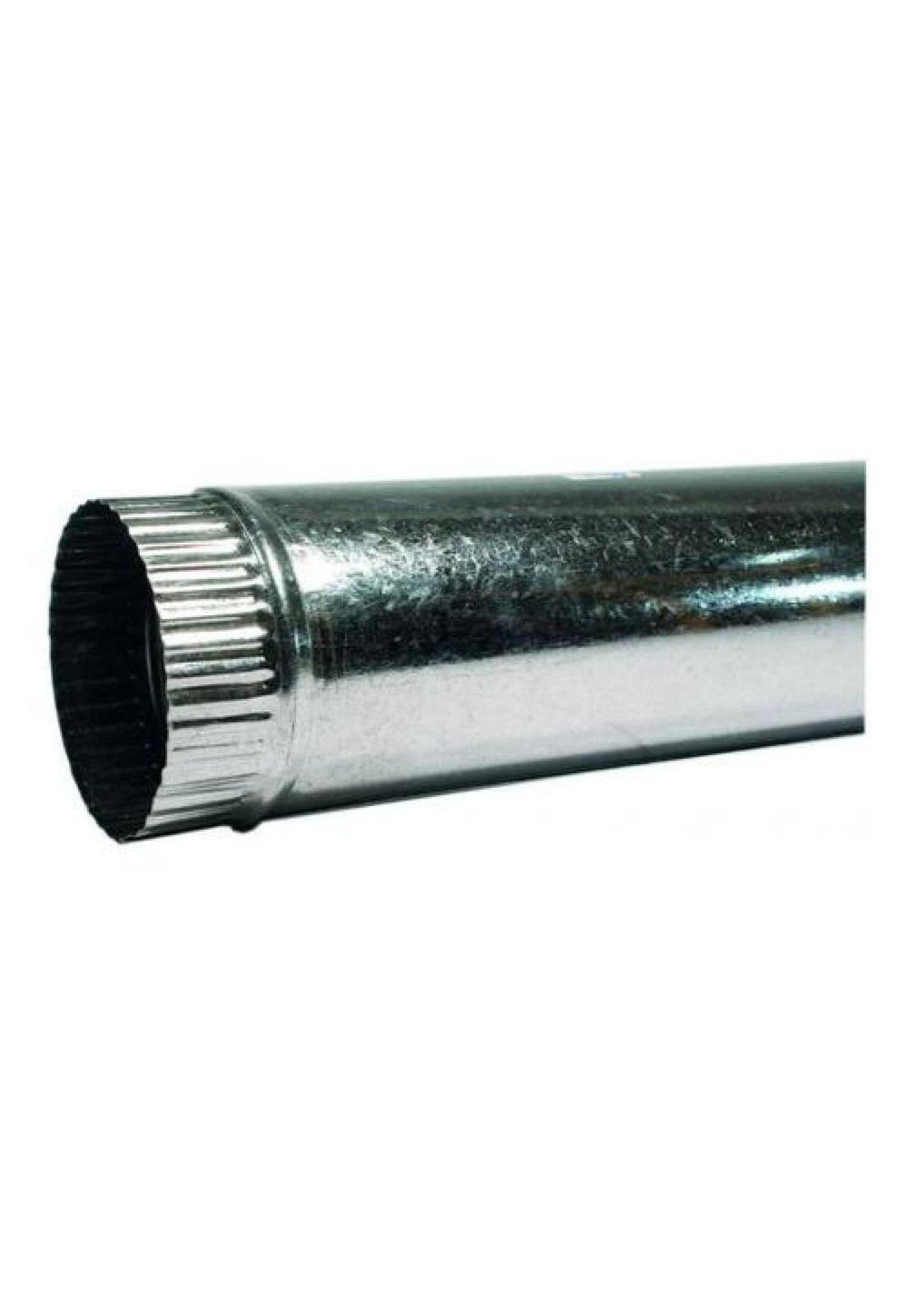 Kit Ducto Tubo Galvanizado 5 + Gorro + Anillo Fegalv-4