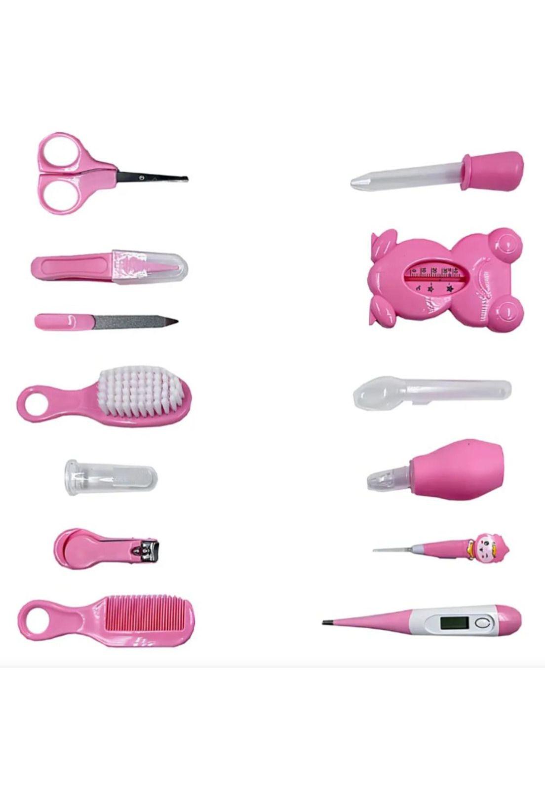 Kit de Higiene y Cuidado para Bebé 13 Piezas Seguro Portátil-3